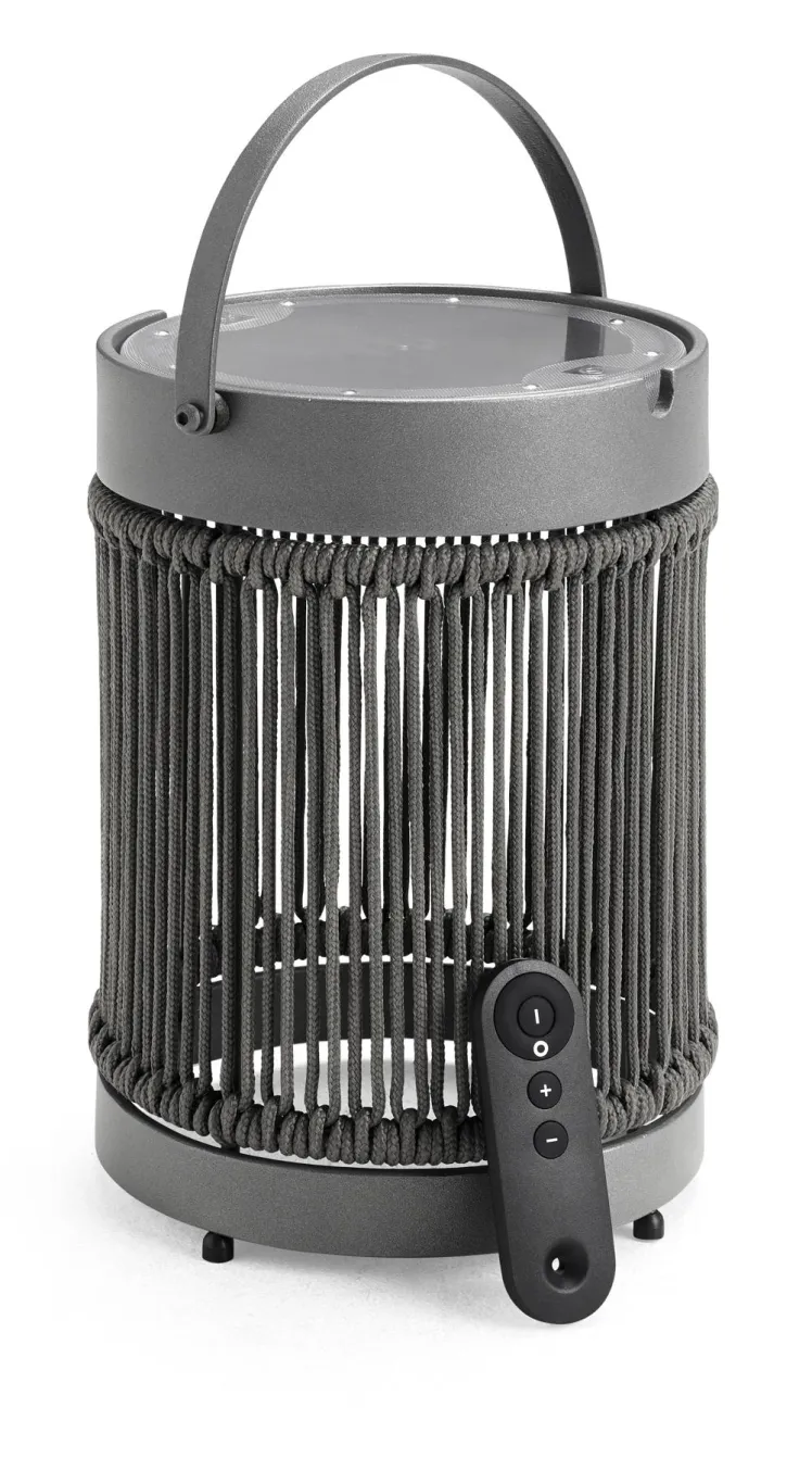 Solarlampe Gartenlampe SOLPURI STAR LED Solarleuchte klein mit Griff String Flex